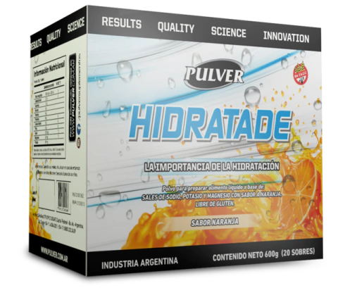 Hidratade 600 grs Pulver Bebida Isotónica Potasio Magnesio Carbohidratos