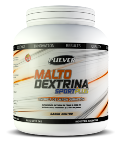 Maltodextrina Sport Plus 2 kg Pulver Vitamina C Y E Sin Tacc - comprar online