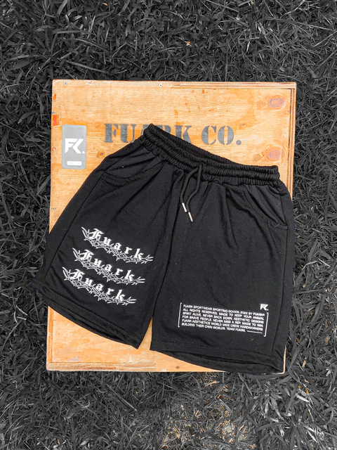 Short Rustic Spikes Black Fuark