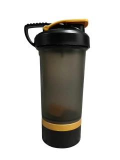 Vaso Shaker Flip 500 Ml Mezclador Proteinas 2 En 1 Con Scoop - tienda online
