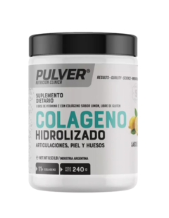 Colágeno Hidrolizado Pulver + Vitamina C Sin Sodio Sin Tacc - comprar online