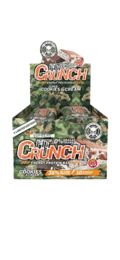 Barras De Proteina Fit Cruch Generation Fit 10 Unid Sin Tacc