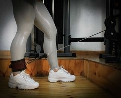 Tobilleras Cuero Para Polea Con Hebilla De Alta Calidad Para Gimnasio - tienda online