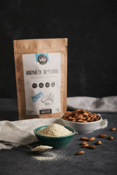 Harina De Almendras Blanca Fina 300grs Dieta Keto Sin Tacc - comprar online