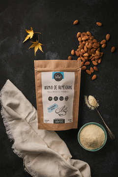 Harina De Almendras Blanca Fina 300grs Dieta Keto Sin Tacc
