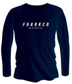 Remera Manga Larga Fuark Winter Company Dark Blue