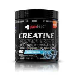 Creatina Painlabs Micronizada 100% Monohidrato Puro 60 Serv