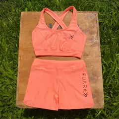Kit Conjunto Top Con Calza Elite Fuark