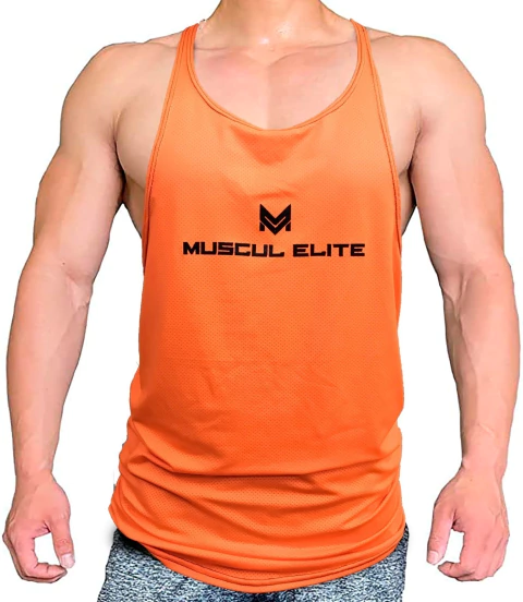 Musculosa Olímpica De Competición De Algodón Muscul Elite