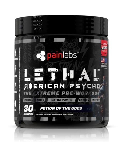 Lethal American Psycho The Ultimate Pre Work Out Painlabs