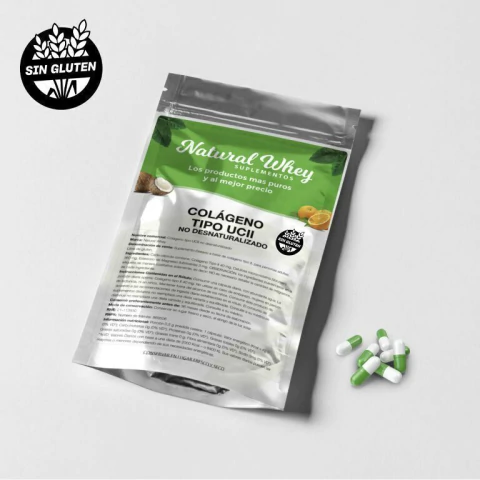 Colageno tipo 2 UCII No Desnaturalizado 60 Caps Natural Whey