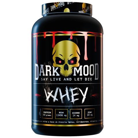 Whey Protein 1 Kg Dark Mood Proteina De Suero