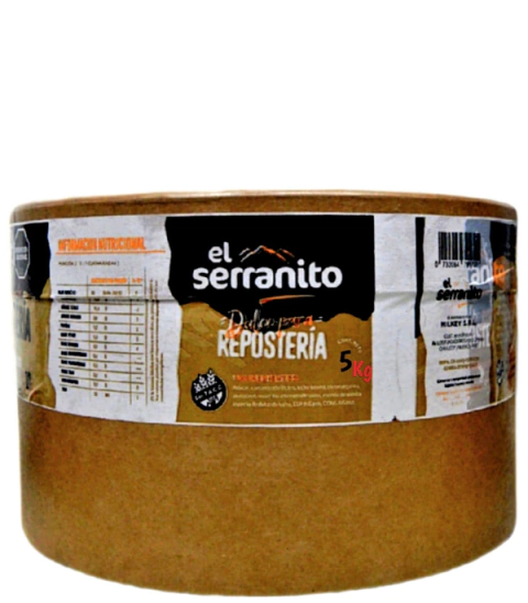 DULCE DE LECHE REPOSTERO EL SERRANITO x5kg (ENVASE CARTON) - comprar online