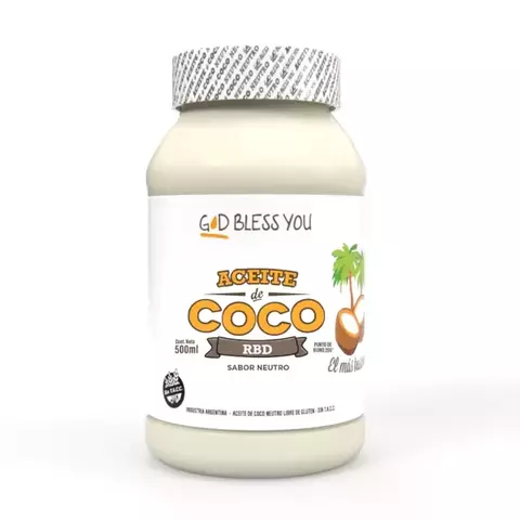 ACEITE DE COCO NEUTRO GOD BLESS YOU x500ml - comprar online