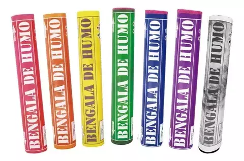 BENGALAS DE HUMO COLOR ROJA - comprar online