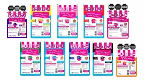 PASTA BALLINA COLOR VIOLETA x500grs. - comprar online