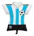 Globos Metalizados Camiseta argentina - comprar online
