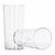 VASO TRAGO LARGO CRISTAL KV x10u - comprar online