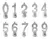VELA NUMEROS LED - comprar online
