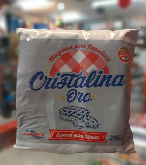 MARGARINA PARA REPOSTERIA CRISTALINA ORO x500grs