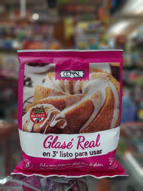 POLVO GLASE CORAL SIN TACC X 200 GRS