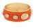 3379 Pulseira Tacha Cítrica Laranja Rosana Bernard