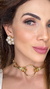 8191 Chocker No Dourada - Carine Maia Acessórios