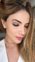 8502 Brinco Chuveiro Prata com Ouro - Carine Maia Acessórios