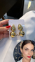 8189 Brinco Base Gota Dourado