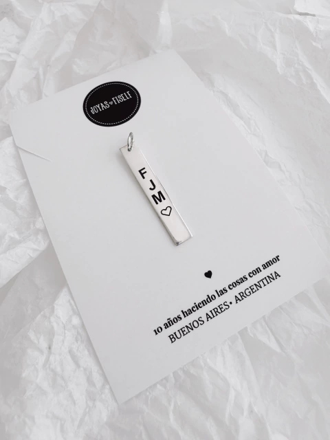 Dije CHAPITA PERSONALIZADA PL