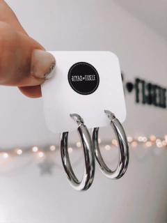 Argollas CLASICAS VOLUMEN 30 MM AC