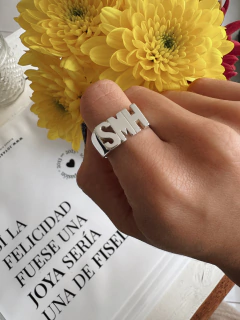Anillo 3 INICIALES PL