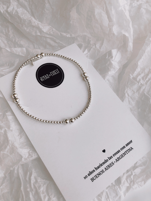 Pulsera BOLITAS ELASTIZADA II PL