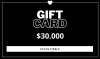 GIFT CARD $30.000