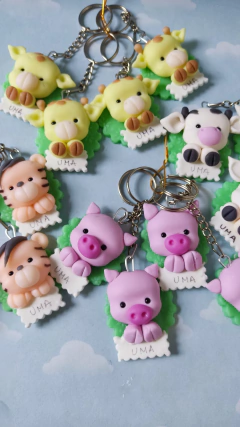Souvenirs 10 Llaveros o imanes animalitos