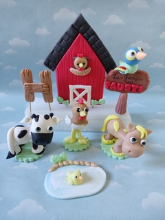 Adorno de torta granja de zenon - tienda online