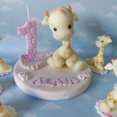 Imagen de Adorno Torta temático número vela