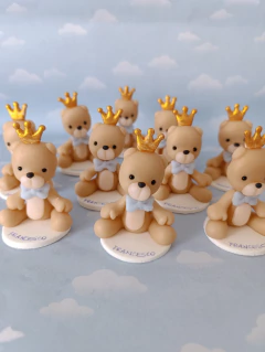 Souvenirs 10 Animales Leon Elefante Ositos Porcelana Fria en internet