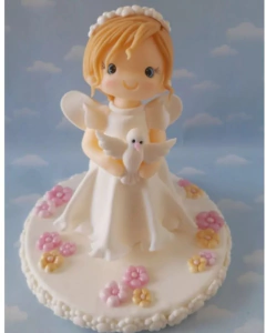 Adorno Torta comunión - Nubecitas