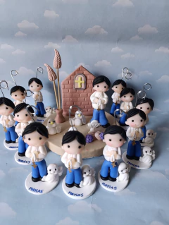 Adorno Torta comunión capilla - Nubecitas