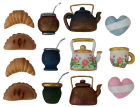 Molde silicona mate pava medialuna - comprar online