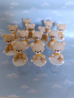 Imagen de Souvenirs 10 Animales Leon Elefante Ositos Porcelana Fria