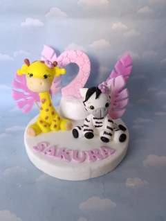 Imagen de Adorno Torta safari animales de la selva