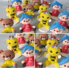 Payaso Plim Plim 10 Souvenirs Porcelana Fría - tienda online