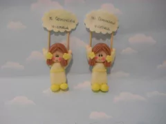 Souvenirs 10 Iman Bautismo Nacimiento Porcelana Fria en internet