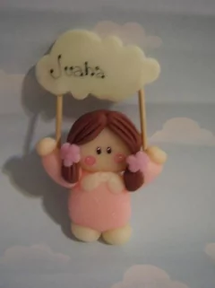 Souvenirs 10 Iman Bautismo Nacimiento Porcelana Fria - tienda online