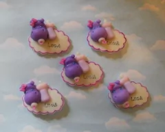 Souvenirs 10 Iman Kitty Porcelana Fria - Nubecitas