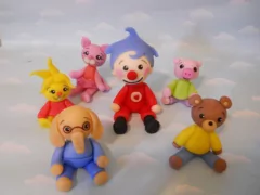 Payaso Plim Plim 10 Souvenirs Porcelana Fría en internet