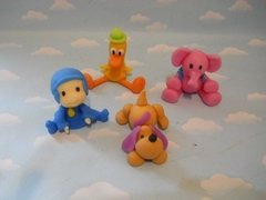 Adorno Torta Pocoyo Plim Plim Batman - Nubecitas