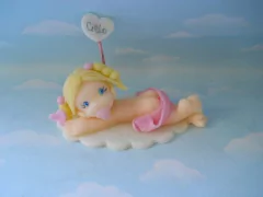 Adorno Torta Tinkerbell Hadas Porcelana Fria - comprar online